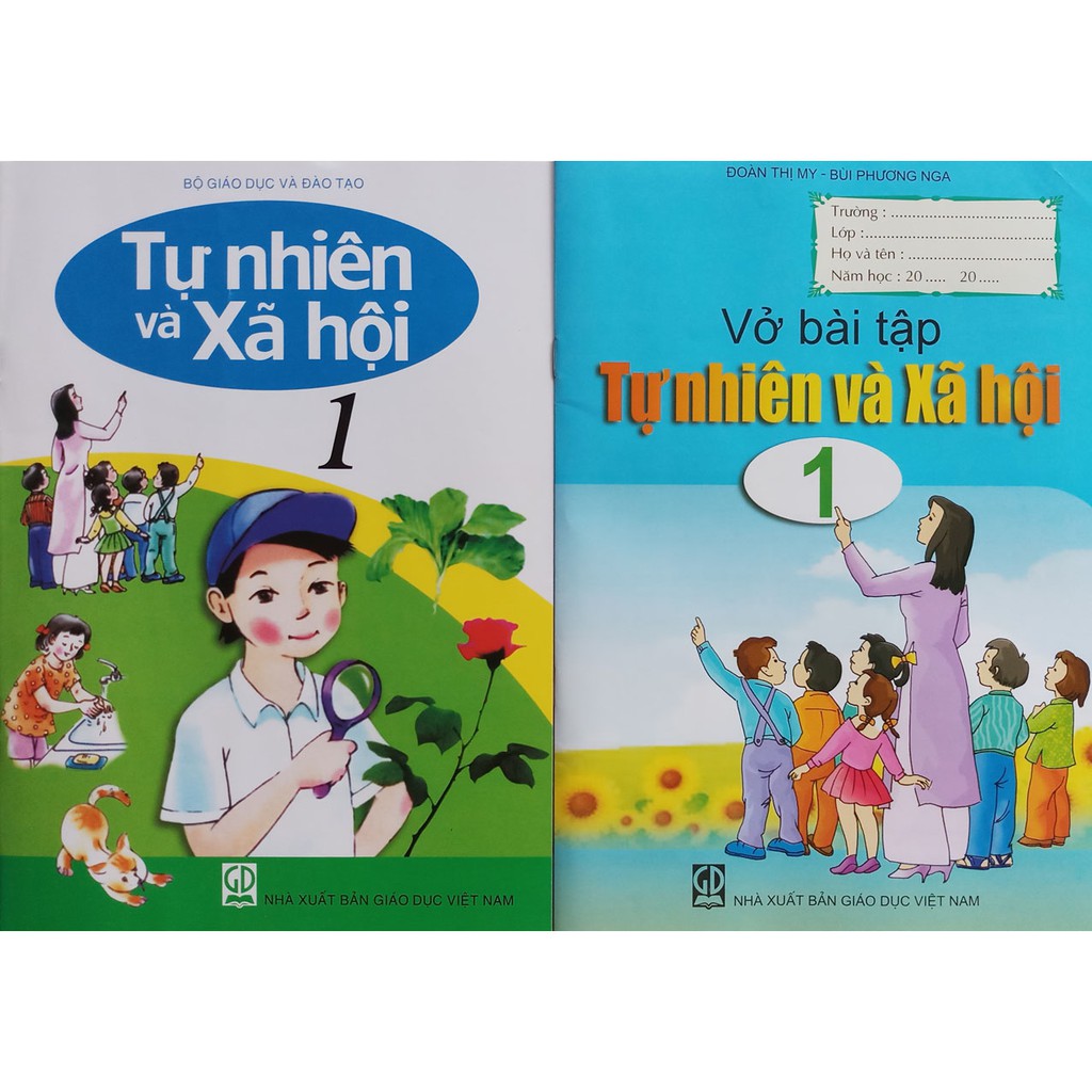 [SÁCH] TỰ NHIÊN VÀ XÃ HỘI LỚP 1 | BigBuy360 - bigbuy360.vn