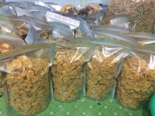 Combo 2Kg chuối sấy giòn loại 1.