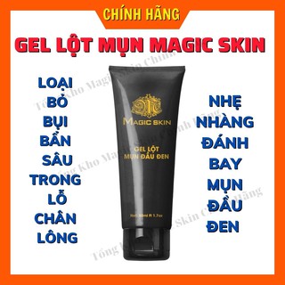 Gel lột mụn mụn đầu đen, cám, thải độc chì, sạch mụn, sáng da Magic Skin