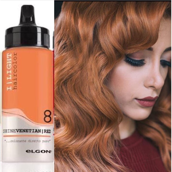 [Chính hãng] [Siêu rẻ] Thuốc nhuộm tóc I-light Elgon Italy free Anoniac cho tóc level sáng 9+ 100ml