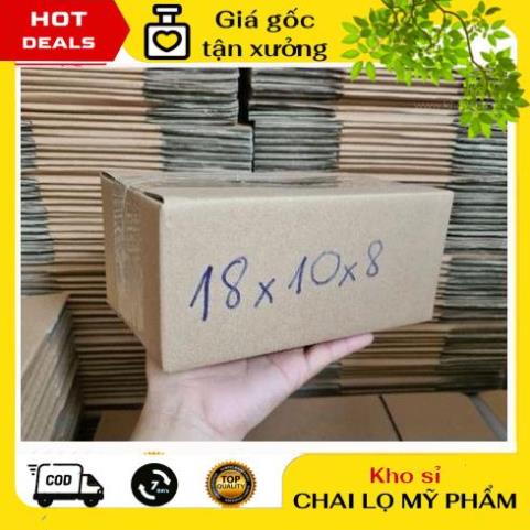 [GIÁ TẬN GỐC] [Combo 5sp] Hộp Carton Giá Rẻ ❤ [18x10x8] Thùng Hộp Carton Đóng Gói Hàng , phụ kiện du lịch