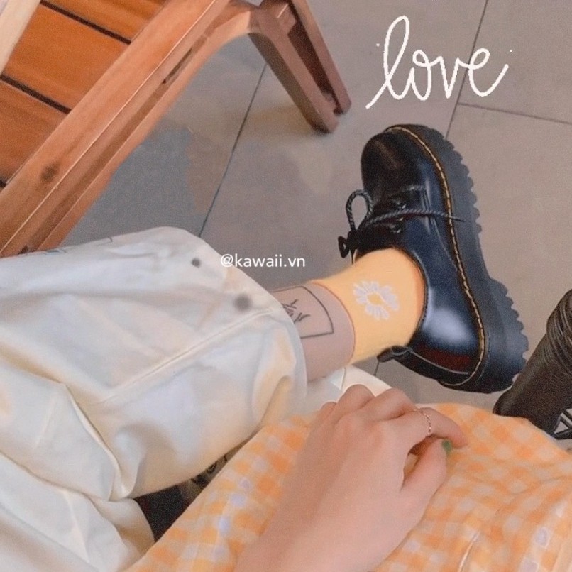 ulzzang [Có sẵn] Giày ALLEY OXFORDS bằng da thắt dây cao cấp (Ảnh thật shop tự chụp) | BigBuy360 - bigbuy360.vn