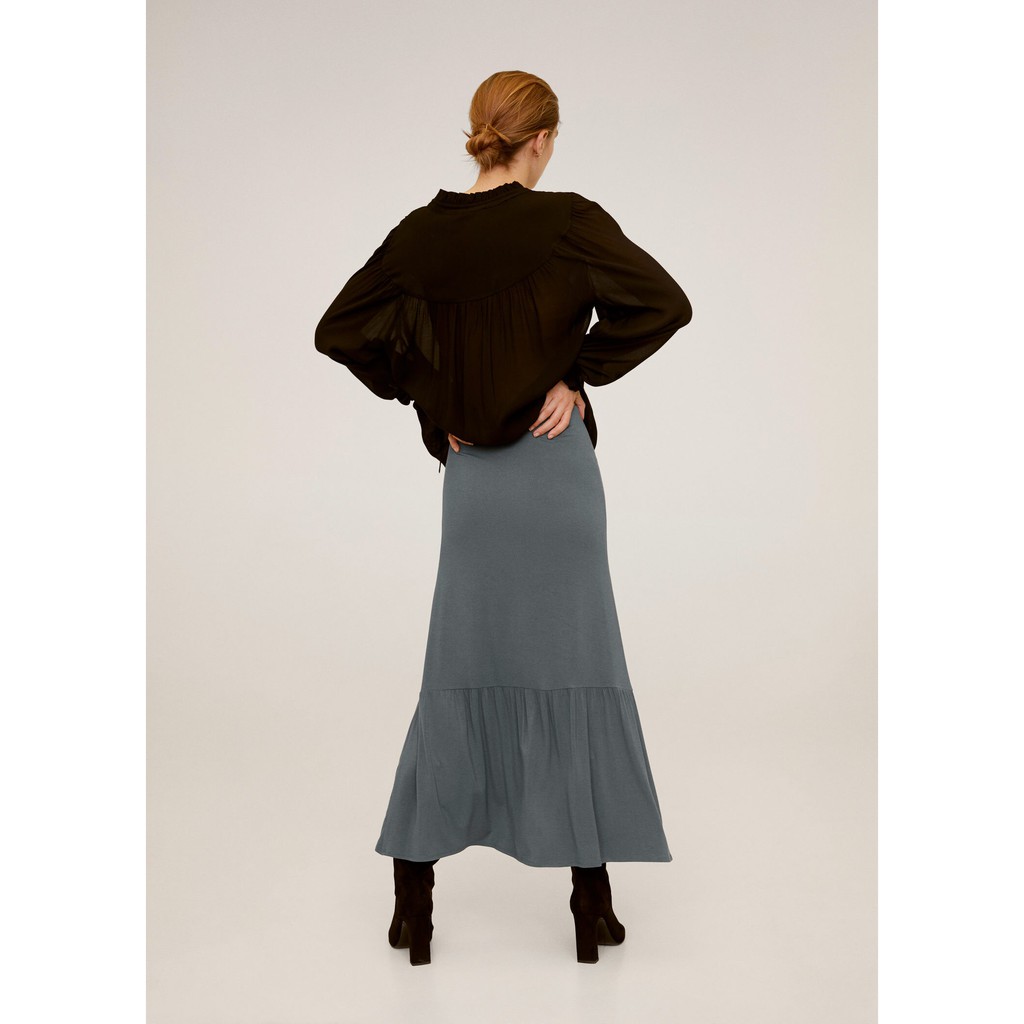 Váy Xếp Ly Midi MNG 67095908 XÁM - SIZE XS,S,M,L | BigBuy360 - bigbuy360.vn