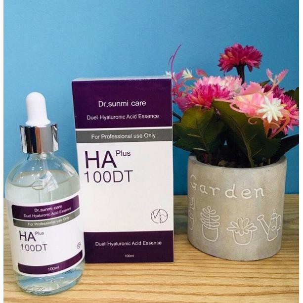 Serum cấp nước cho da Dr.Sunmi 100ml Care HA Plus 100DT Duel Hyaluronic Acid Essence Hàn Quốc BÔNG SHOP