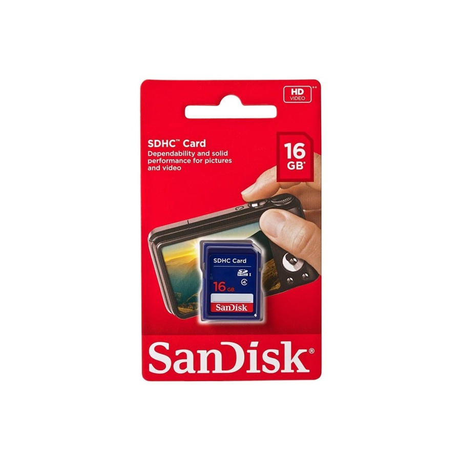 Thẻ Nhớ Sandisk 16gb Cl4 Sd | BigBuy360 - bigbuy360.vn