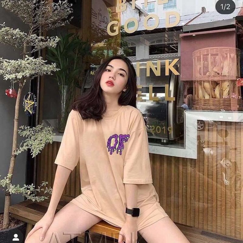 Aó Phông Tay Lỡ Of Free Size