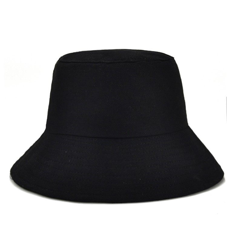 Nón bucket vành tròn trơn nhiều mà phong cách Ulzzang Unisex