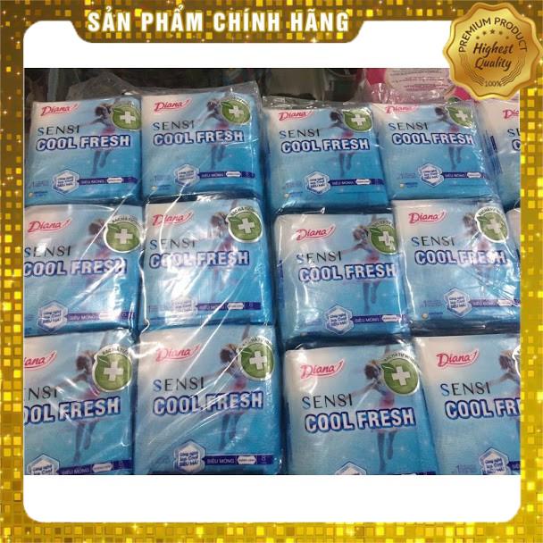 Bịch 6 Gói Băng Vệ Sinh Cool Fresh siêu mỏng Không Cánh/Có Cánh