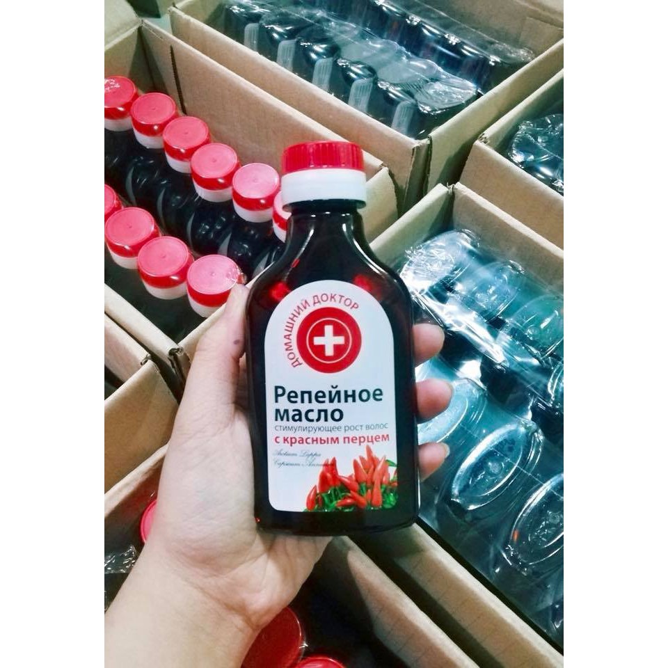 DẦU NGƯU BÀNG DOMASHNIJ KÍCH THÍCH MỌC TÓC 100ML CHÍNH HÃNG - 3248