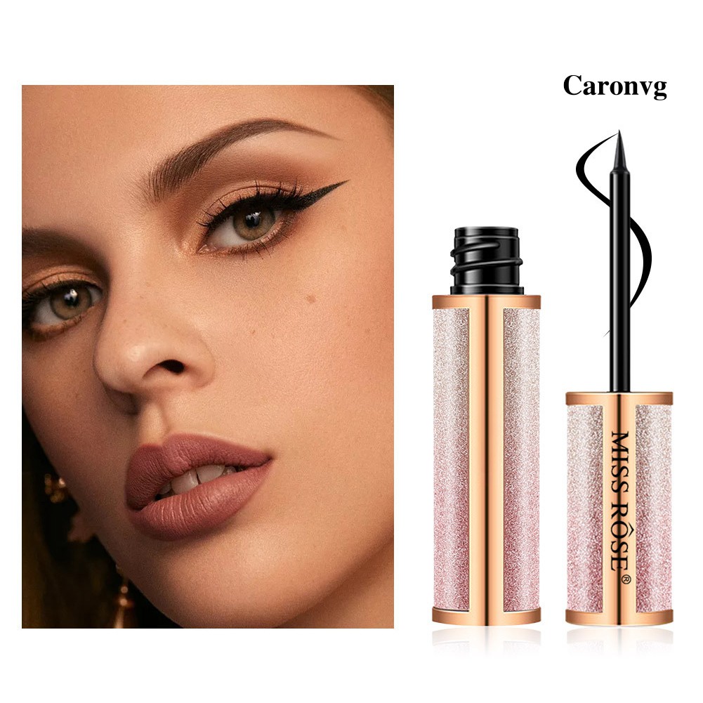 (Hàng Mới Về) Bút Kẻ Mắt Dạng Lỏng Nhanh Khô Chống Thấm Nước Không Bị Nhòe 7ml Miss Rose