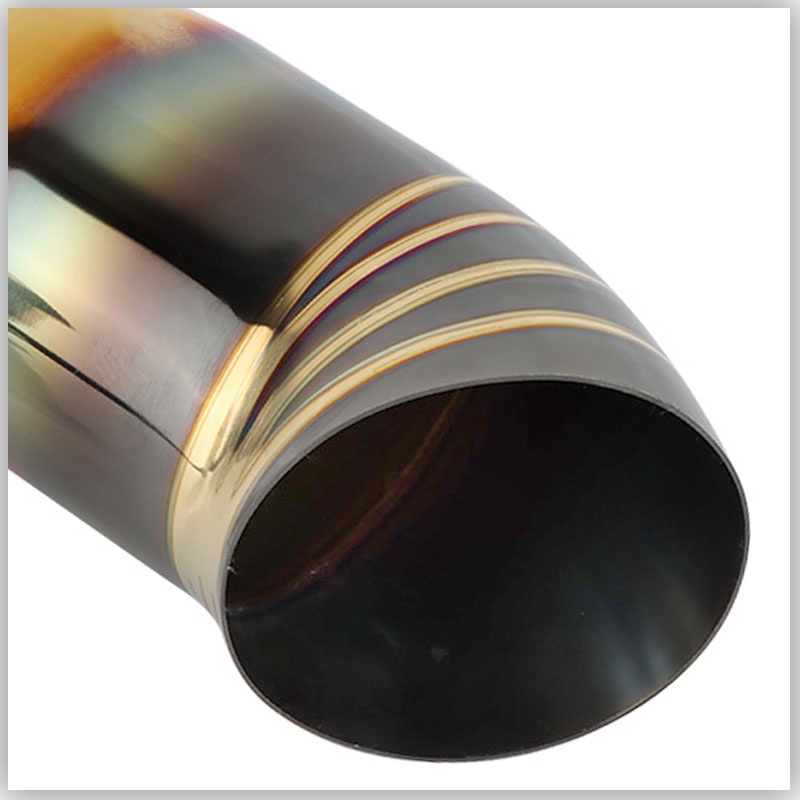 Ống Xả Bằng Titan 64mm 76mm JDM Gắn Đuôi Xe Hơi chụp ống pô ô tô Ống pô xe hơi