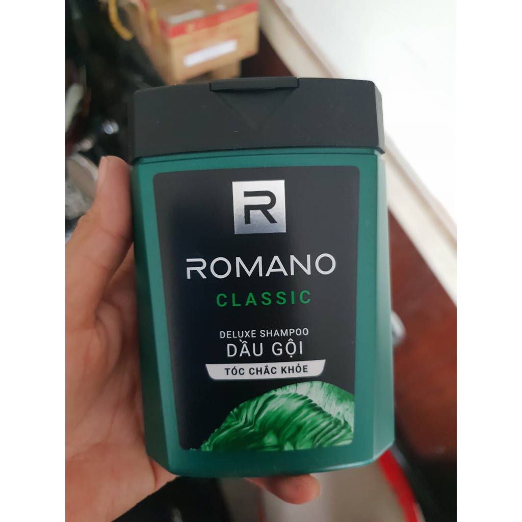 Dầu gội cho tóc chắc khỏe Romano Classic Deluxe 100g