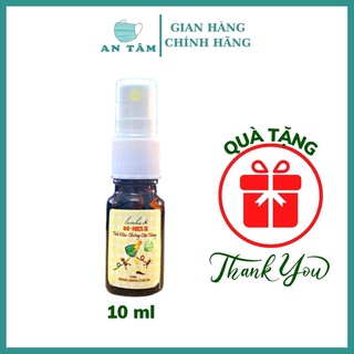 Tinh dầu xịt côn trùng, xua đuổi kiến ba khoang, muỗi, kiến, gián 10ml