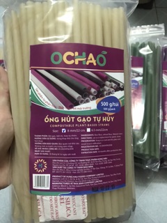 Ống hút gạo tự huỷ