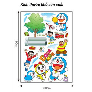 Decal Dán Tường Doremon Vui Nhộn