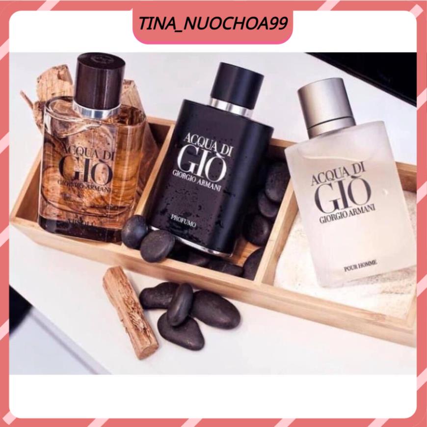 Nước hoa nam 3 màu ( vàng , trắng , đen ) 100 ML_giá cực sốc