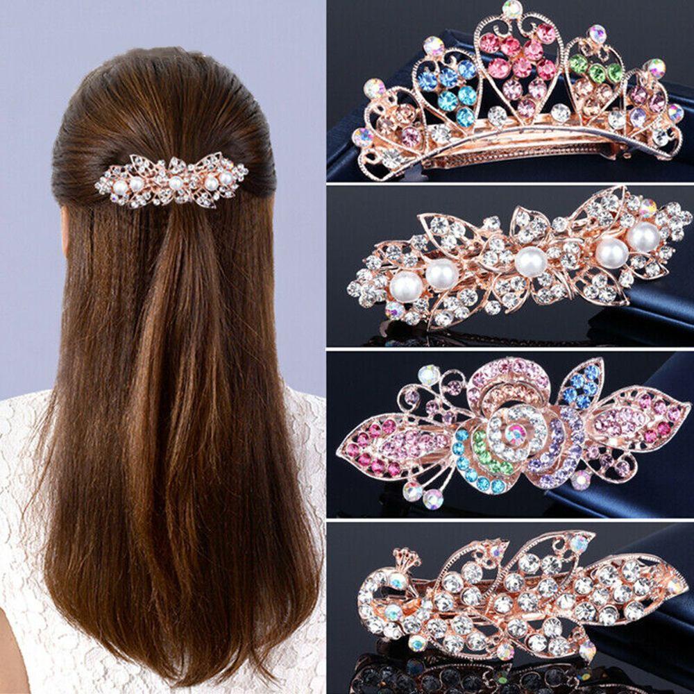 Hàng Rào Chắn Sang Trọng|Trâm Cài Tóc Hình Vương Miện Bằng Kim Loại Phong Cách Vintage Mới