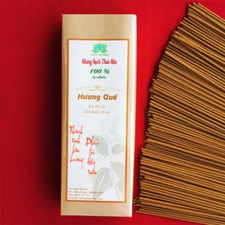 Nhang Sạch Thảo Mộc Hương Quế  - Không Hóa Chất Độc Hại