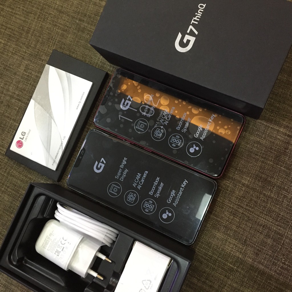ĐIỆN THOẠI LGG7 2SIM FULLBOX
