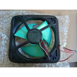 Quạt tủ lạnh sharp 12.5cm, 15vdc , 3 dây.