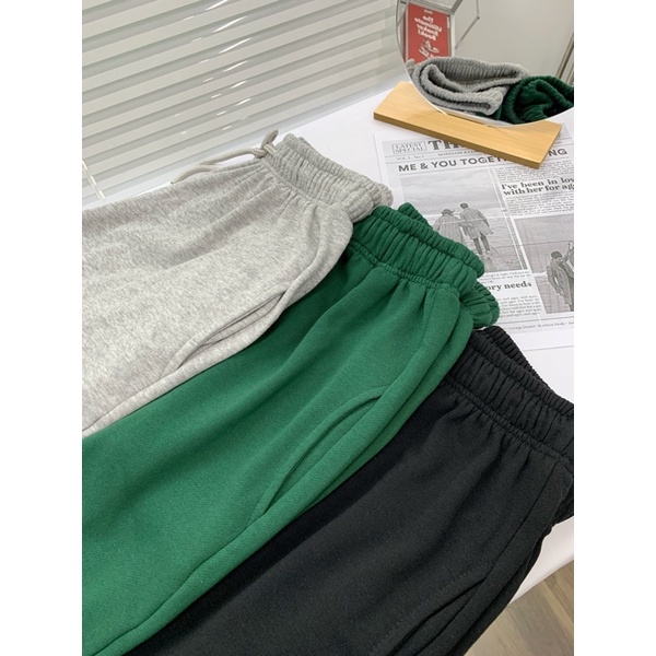 Sibling House - Quần jogger nữ trơn bo ống cá tính LUCY JOGGER PANTS