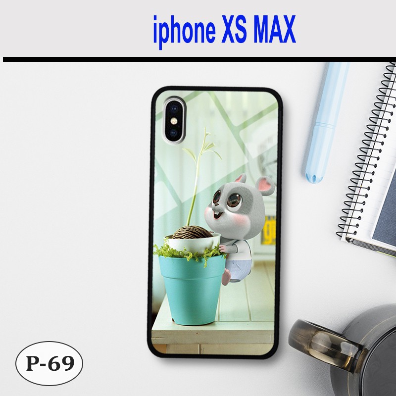 Ốp kính 3D iphone Xs max