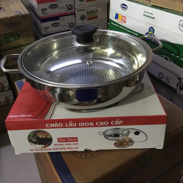 CHẢO LẨU INOX CAO CẤP ĐÔNG Á COOK