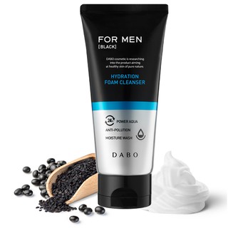 Sữa rửa mặt nam trắng da thải độc - dabo hydration for men 120ml