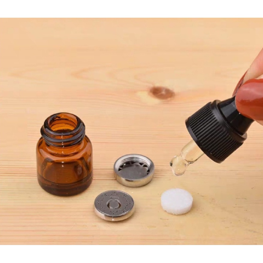 Bộ Kẹp Khuếch Tán Tinh Dầu 12mm 12mm + 12 Miếng Lót Màu Xanh Lá JP5VN