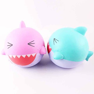 (thanh lý) Jumbo Squishy - Cá mập size 14cm