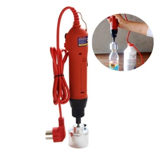 Máy đóng nắp chai nước suối thủ công, máy xoáy nắp chai nước ngọt, nước sâm
