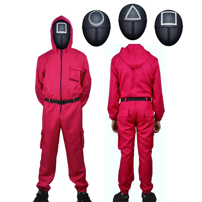 Bộ Đồ Hóa Trang Người Lính Đỏ Bằng Nhựa Cho Người Lớn Và Trẻ Em Dịp Halloween