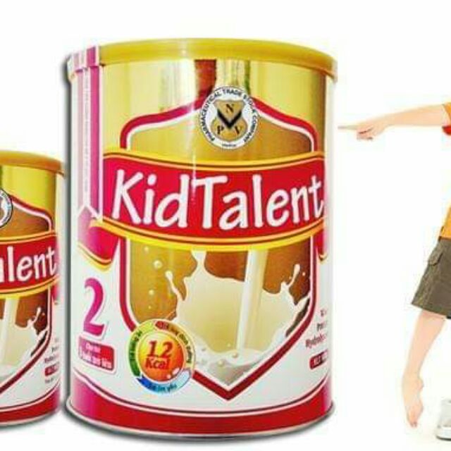 Sữa KidTalent 1 & 2 giành cho trẻ biếng ăn, còi xương, suy dinh dưỡng