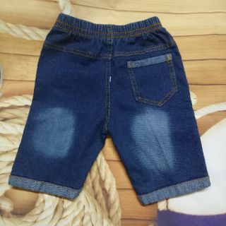 Quần jean lửng cho bé trai
