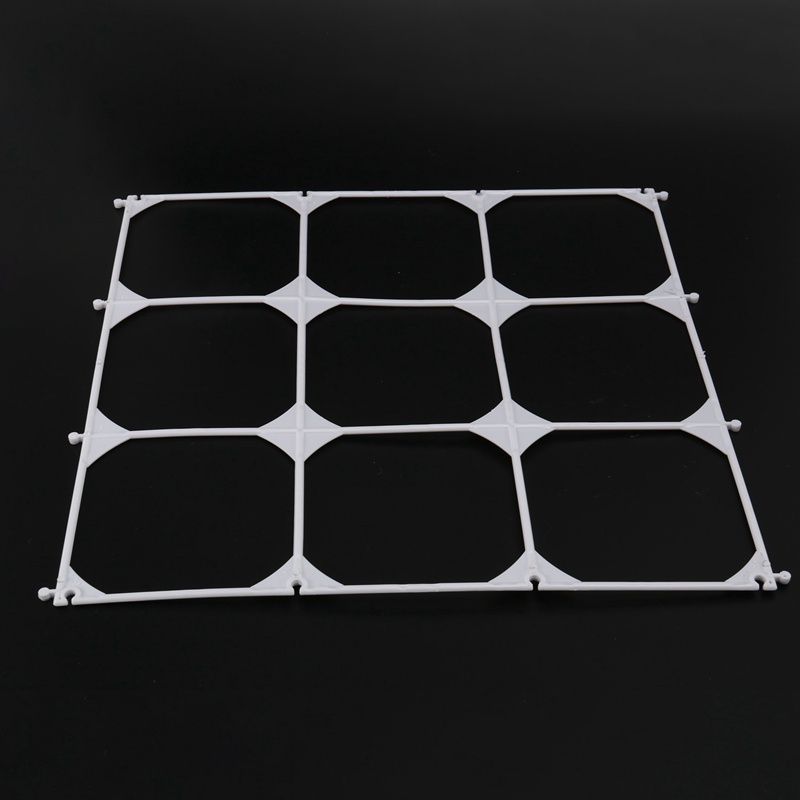 Set 10 Giá Đỡ Bong Bóng Hình Vuông 9 Lỗ Bằng Nhựa Dùng Trang Trí Nền Sân Khấu