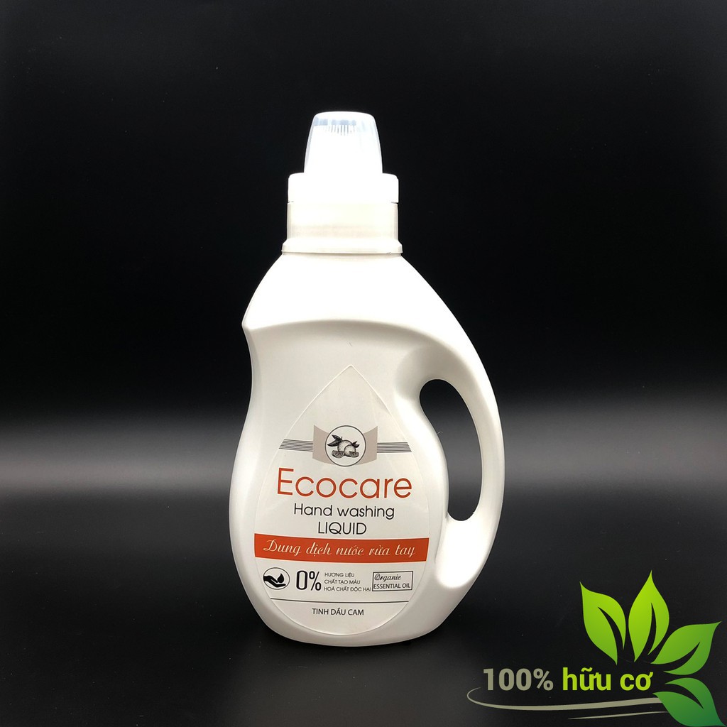 Nước rửa tay hữu cơ diệt khuẩn dạng bọt hương Cam 1L thương hiệu ecocare | BigBuy360 - bigbuy360.vn