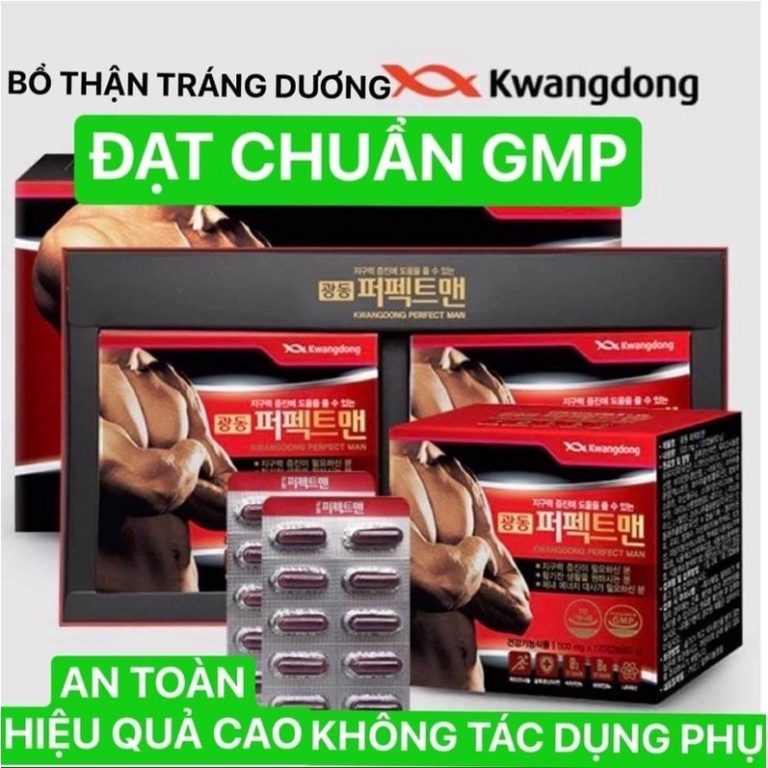 Viên Bổ Nam Giới KWANGDONG PERFECT MAN Hàn Quốc Hộp 240 viên