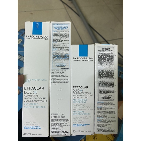 Kem dưỡng La Roche-Posay Effaclar Duo+