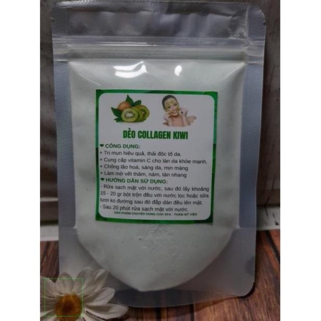 100gr Bột Dẻo Collagen Kiwi đắp mịn cực thích