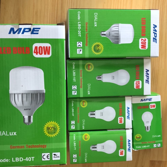 Led bud trụ MPE
