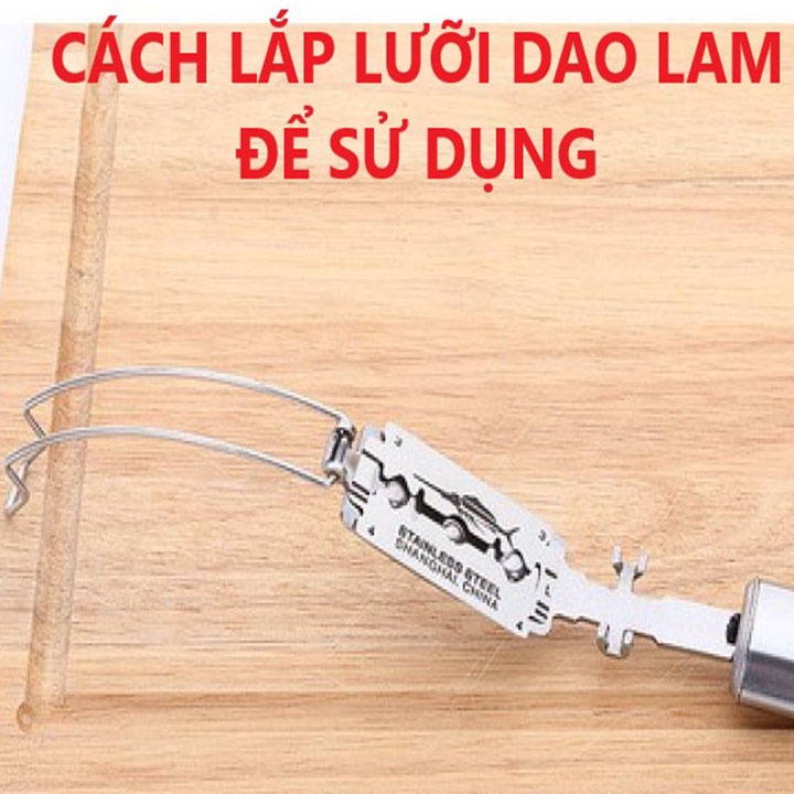 Dao cạo lông thịt heo bằng thép không gỉ chất lượng cao tiện dụng
