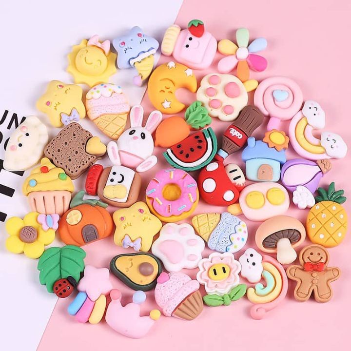 CHARM STICKER 3D CUTE DIY DÁN BÌNH NƯỚC, ĐIỆN THOẠI, PHỤ KIỆN, TRANG SỨC, ĐỒ DÙNG HỌC TẬP, ĐỒ DÙNG CÁ NHÂN CHARM GẮN TRA