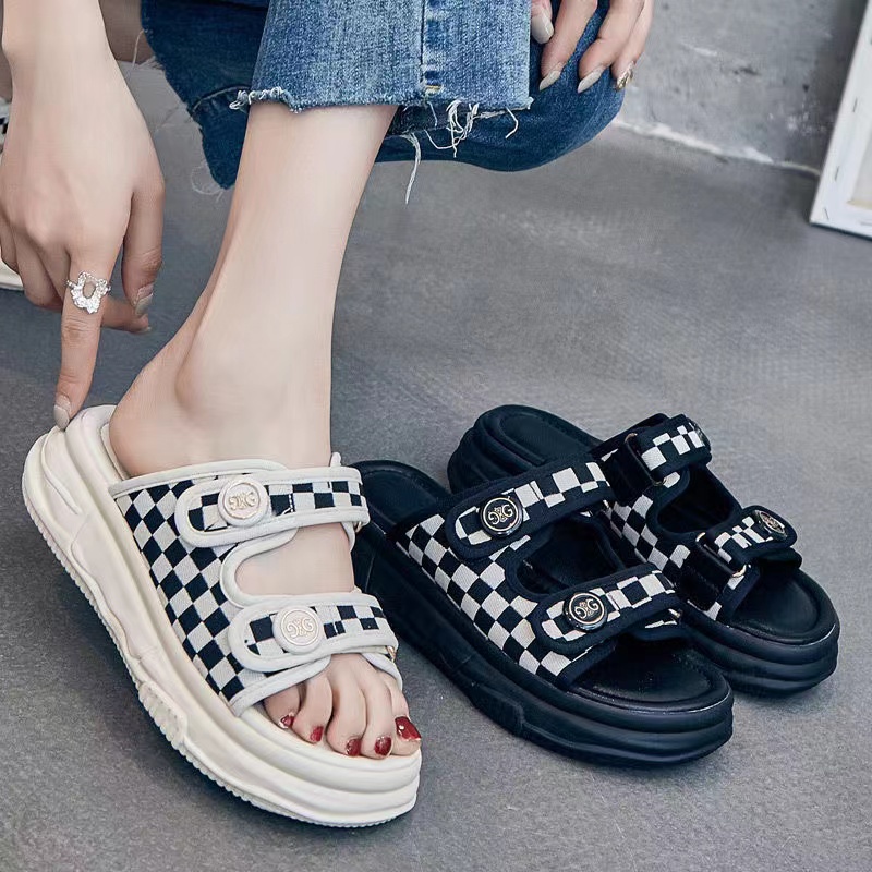 Giày Sandal Thể Thao Đế Dày Thời Trang Mùa Hè Phong Cách Mới