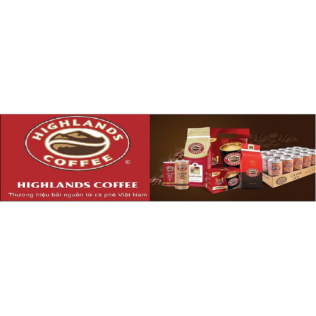 [SenXanh CAFE] Mua 3 gói tặng 1 gói Cà phê Rang xay Moka Highland Coffee 200g | BigBuy360 - bigbuy360.vn