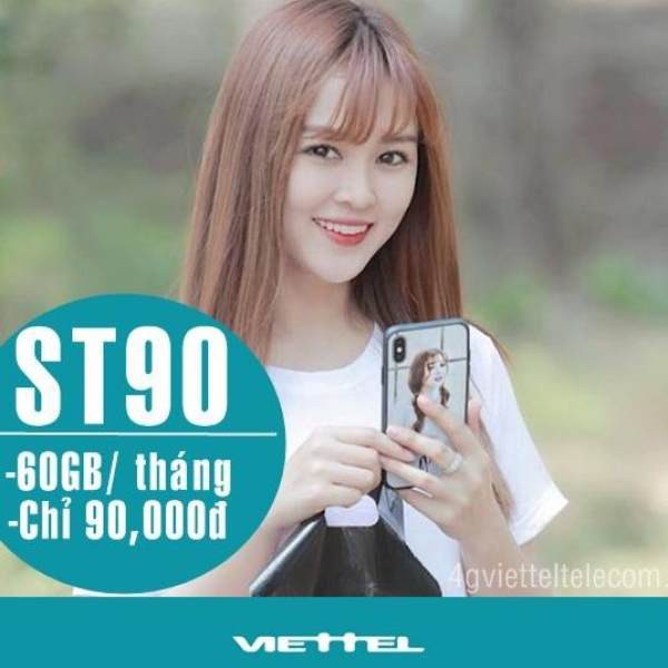 SIM 4G VIETTEL GÓI ST90 2GB-NGÀY