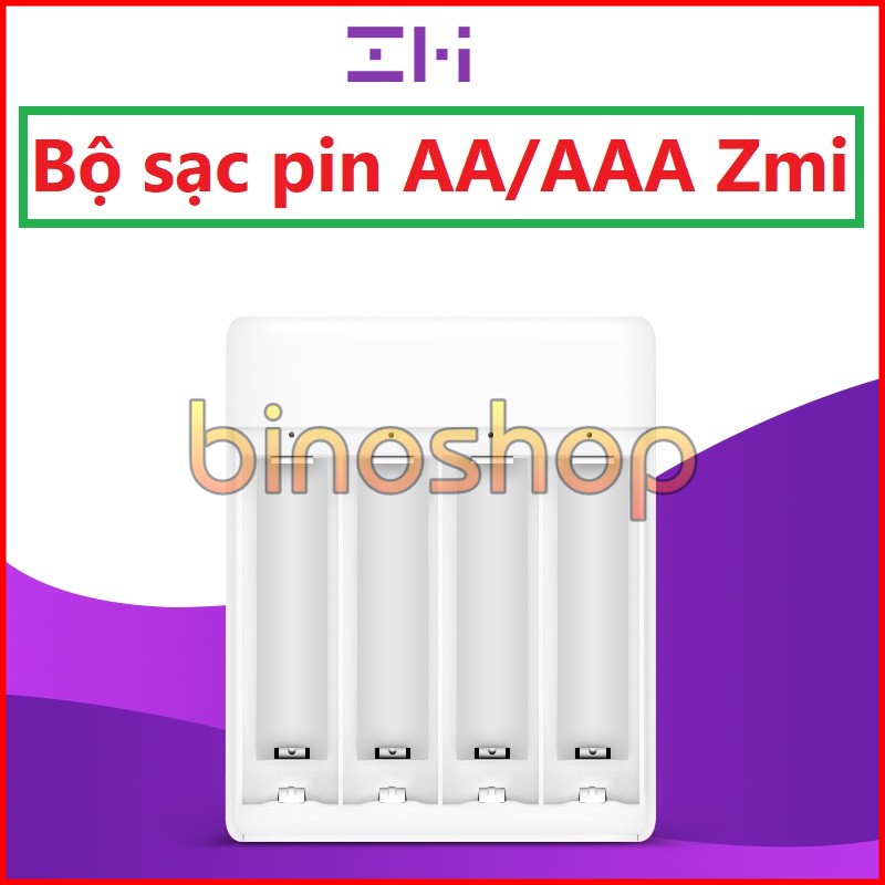 Bộ sạc pin AA/AAA Zmi - Xiaomi