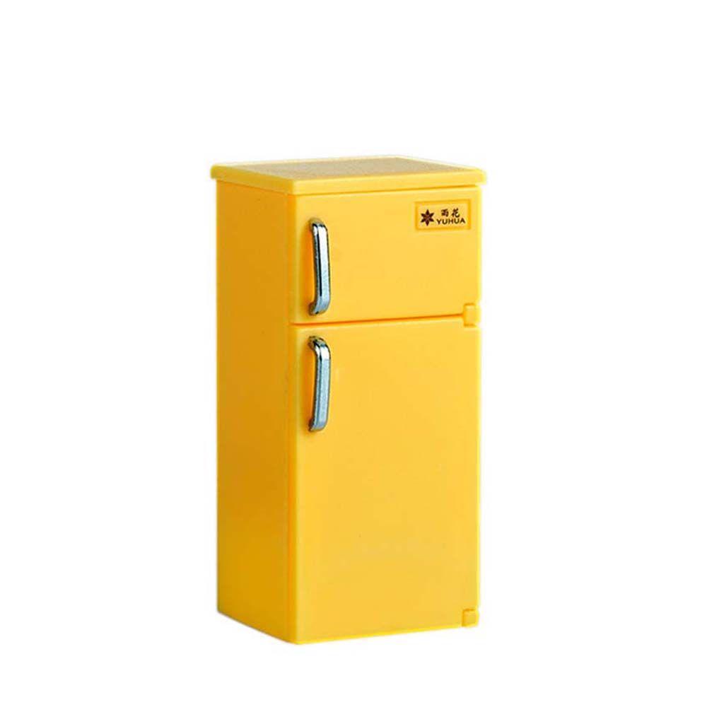 Tủ Lạnh Mini Trang Trí Nội Thất Cho Nhà Búp Bê 1