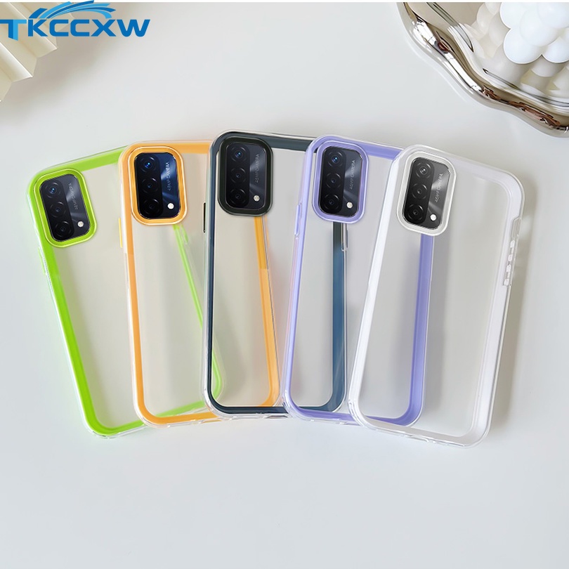 Ốp Điện Thoại Trong Suốt Chống Sốc Màu Kẹo 3 Trong 1 Cho Realme Q5i Q5 Pro GT2 GT Neo2