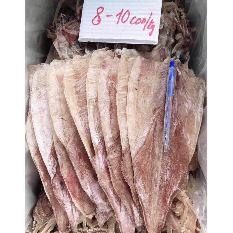 Mực Khô Cỡ Lớn Size 8-10con/Kg Hàng Chuẩn Quảng NinhNgon Ngọt Bao Chất Lượng