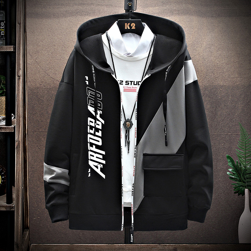 Áo Khoác Hoodie Có Khóa Kéo Cho Nam